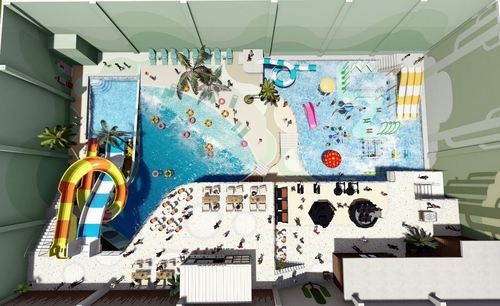กรณี บริษัท ล่าสุดเกี่ยวกับ UAE Indoor Kids Water Pakr เปิดให้บริการเร็วๆนี้- Vison Water Parks