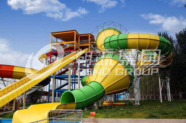 คลาสสิก Tantrum Valley Water Park Rides สำหรับ 480 Riders ต่อชั่วโมงสีเขียว / สำหรับสวนน้ำยักษ์