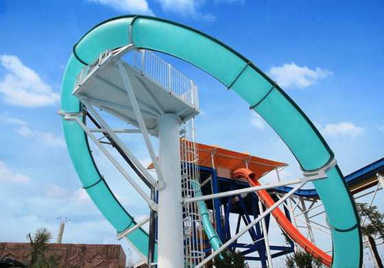 ใส Aqua Loop ที่กําหนดเอง สายสไลด์น้ําไฟเบอร์กล๊าส