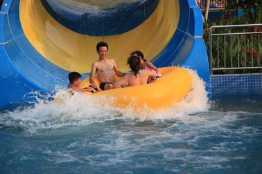 สวนสนุก FRP Aqua น้ำสำหรับผู้ใหญ่ / กำหนดเองทอร์นาโดสไลด์แพลตฟอร์ม 16m สูง