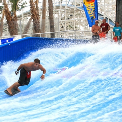 อุปกรณ์สวนน้ำ FlowRider ขี่น้ำ, กระดานไหลไรเดอร์