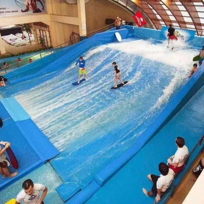 สวนสนุก Rides สเก็ตบอร์ดกระดานโต้คลื่นสำหรับ Single, Surfing Simulator สำหรับ Aqua Park