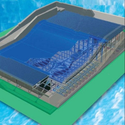 Aqua กลางแจ้งเล่นขี่ FlowRider น้ำสเก็ตบอร์ดท่องกีฬา