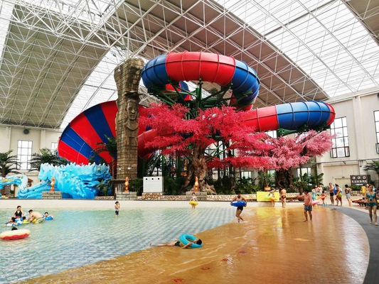 Aqua Park ผู้ใหญ่และเด็กอายุทอร์นาโดน้ำเลื่อนขนาดใหญ่ที่กำหนดเอง