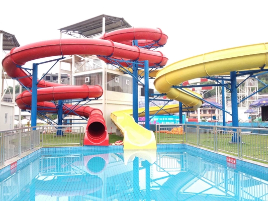 ยาวเกลียวน้ำขี่ Aqua Park อุปกรณ์ภายในกว้าง 0.8m