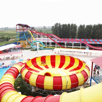 สนุกยักษ์แพลตฟอร์มสนุก Aqua Park สไลด์น้ำแบบกำหนดเอง / สนามเด็กเล่นอุปกรณ์สนามเด็กเล่น