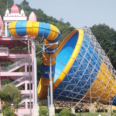 สไลด์คุณภาพที่ดีที่สุดสวนสนุกน้ำไฟเบอร์กลาส Aqua สวนน้ำผจญภัย