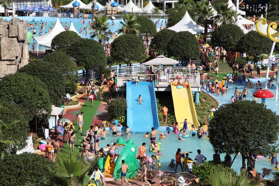 ความปลอดภัยแบบไดนามิกน้ำโลกสวนน้ำที่กำหนดเองโครงการ / ธีม Aqua Park