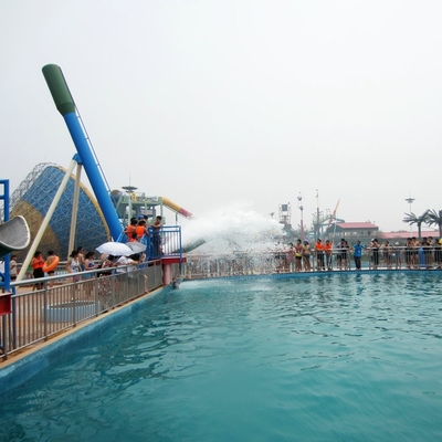 ที่กำหนดเอง 12.5m ปืนลูกเหล็กสระว่ายน้ำสำหรับภาพนิ่งน้ำสวนน้ำอุปกรณ์