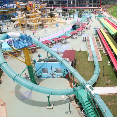 สวนน้ำอคเกมส์ Slide, Aqua วงบอดี้ไฟเบอร์กลาสสไลด์สำหรับสระว่ายน้ำ