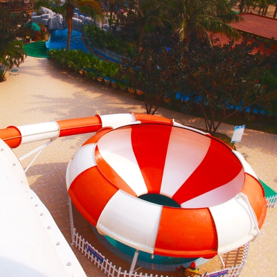 ความสนุกที่กำหนดเอง Aqua Park ไฟเบอร์กลาสภาพนิ่งน้ำยักษ์พื้นที่หลังบ้านภาพนิ่งน้ำ