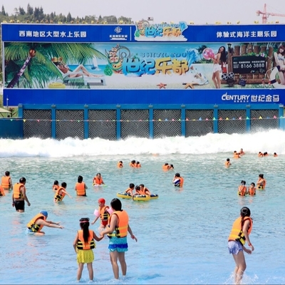 เครื่องเวฟสระว่ายน้ำสวนน้ำที่เป็นที่นิยมที่กำหนดเองสำหรับสวนน้ำขนาดใหญ่