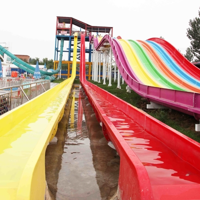 Ashland / DSM FRP สไลด์น้ำที่กำหนดเองความเร็วสูงสวนน้ำทั่วไปรายการสำหรับ Water Park