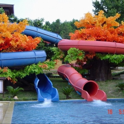ผสมที่กำหนดเองไฟเบอร์กลาสเด็กภาพนิ่งน้ำสำหรับรูปแบบสวนน้ำ