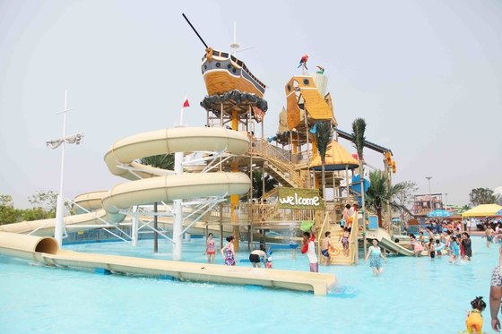 อุปกรณ์ยักษ์น้ำสนามเด็กเล่นสำหรับ Aqua Theme Park