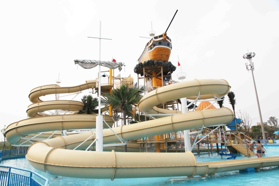 อุปกรณ์ยักษ์น้ำสนามเด็กเล่นสำหรับ Aqua Theme Park