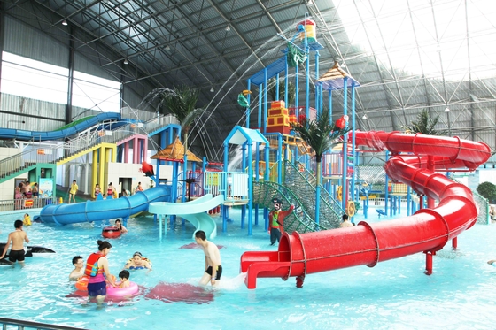 304 สแตนเลส Aqua สนามเด็กเล่น, สนามเด็กเล่นในร่มโรงแรมน้ำ