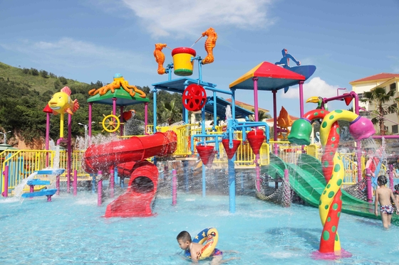 Outdoor Hand Safe ไฟเบอร์กลาสสนามเด็กเล่นน้ำสำหรับ Water Park สำหรับ Aqua Park