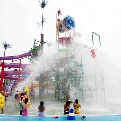 อุปกรณ์ตกแต่งสวนไฟเบอร์กลาส, สนามเด็กเล่น Gaint Aqua Pool สำหรับสวนน้ำ