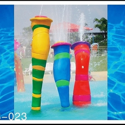 ไฟเบอร์กลาส Aqua Park อุปกรณ์สำหรับเด็กและผู้ใหญ่เกมน้ำ Aqua Play โครงสร้างสำหรับ Water Park