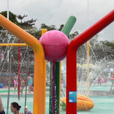 ไฟเบอร์กลาส Aqua Park อุปกรณ์สำหรับเด็กและผู้ใหญ่เกมน้ำ Aqua Play โครงสร้างสำหรับ Water Park