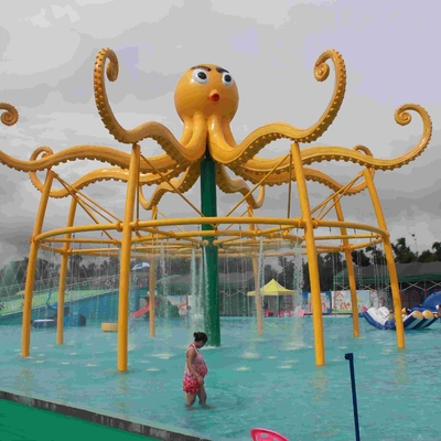Aqua Octopus อุปกรณ์กับน้ำสเปรย์สำหรับสวนสเปรย์พาณิชย์ / อุปกรณ์สวนน้ำที่กำหนดเอง