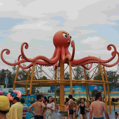 Aqua Octopus อุปกรณ์กับน้ำสเปรย์สำหรับสวนสเปรย์พาณิชย์ / อุปกรณ์สวนน้ำที่กำหนดเอง