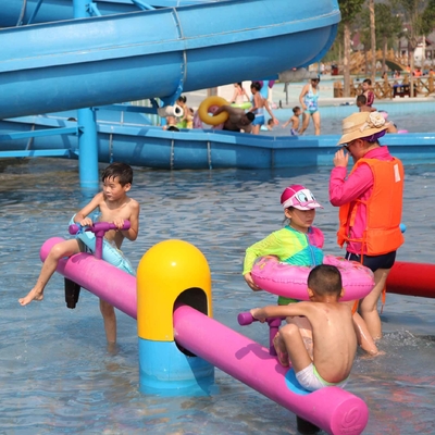 สวนสนุกสวนสาธารณะสเปรย์อุปกรณ์สำหรับเด็กเกมส์น้ำ / Aqua Park อินเตอร์แอคทีสนามเด็กเล่น