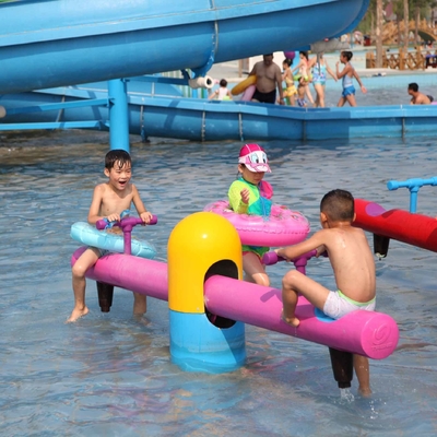 สวนสนุกสวนสาธารณะสเปรย์อุปกรณ์สำหรับเด็กเกมส์น้ำ / Aqua Park อินเตอร์แอคทีสนามเด็กเล่น