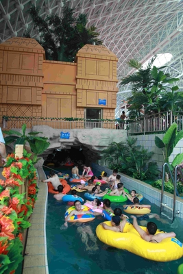 โครงการที่น่าสนใจกลางแจ้ง Holiday Resorts ขี้เกียจแม่น้ำสวนน้ำสวนน้ำ