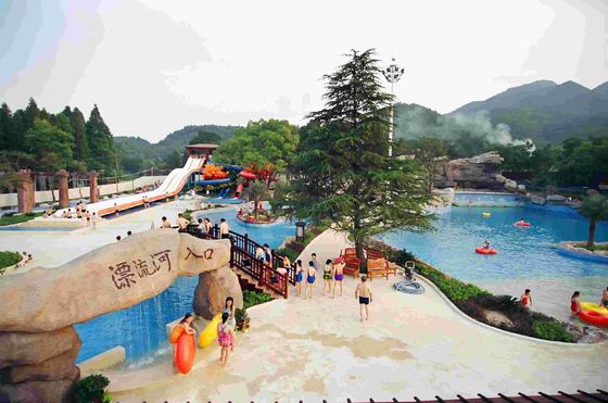 อุปกรณ์สระว่ายน้ำสวนน้ำเลียบริมแม่น้ำเพื่อความสนุกสำหรับเด็ก / ครอบครัว