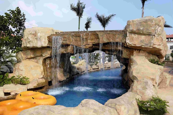 อุปกรณ์สระว่ายน้ำสวนน้ำ Lazy River สำหรับสวนน้ำยักษ์รับประกัน 1 ปี