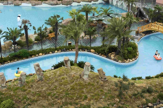 อุปกรณ์สระว่ายน้ำสวนน้ำ Lazy River สำหรับสวนน้ำยักษ์รับประกัน 1 ปี
