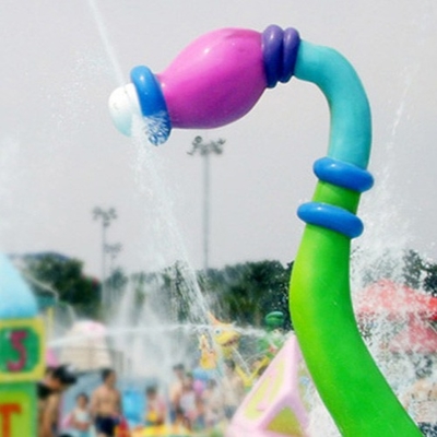 สเปรย์การ์ตูนที่กำหนดเองอุปกรณ์สวนน้ำที่ใช้ Aqua เล่นสำหรับเด็ก Aqua Park