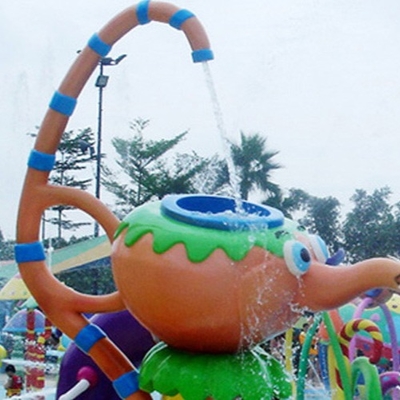 สวนน้ำ Aqua อุปกรณ์เล่นเกมเด็กพอร์ตน้ำชาสเปรย์พาร์คอุปกรณ์