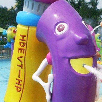 สวนน้ำอุปกรณ์การเล่นน้ำสเปรย์ครอบครัวสเปรย์น้ำเกมน้ำสำหรับ Aqua Park