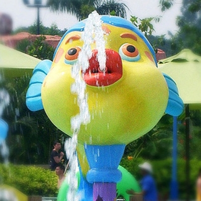 สเปรย์ขนาดเล็กเกมช้างน้ำ Aqua น้ำพุเล่นโครงสร้างสเปรย์พาร์คอุปกรณ์