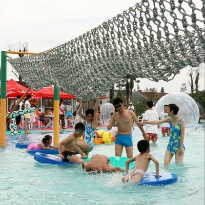 Aqua Park น้ำอุปกรณ์สระว่ายน้ำเล่นน้ำไฟเบอร์กลาส Lemna ไมเนอร์สำหรับครอบครัวเล่นสนุก