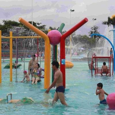 ไอคอนสเปรย์ที่กำหนดเองคอลัมน์สีน้ำอควาเล่น, Aqua Park อุปกรณ์สำหรับเด็กผู้ใหญ่
