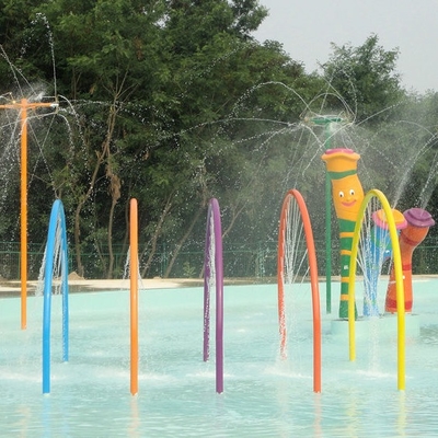 Rainbow ประตูเล่นน้ำ, สเปรย์อุปกรณ์สวนน้ำ, น้ำพุเล่นโครงสร้างสำหรับสวนน้ำเด็ก