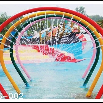 Rainbow ประตูเล่นน้ำ, สเปรย์อุปกรณ์สวนน้ำ, น้ำพุเล่นโครงสร้างสำหรับสวนน้ำเด็ก