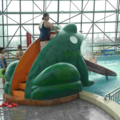 กบรูปสระว่ายน้ำสไลด์, Aqua Park ไฟเบอร์กลาสสไลด์เล่นน้ำสำหรับสวนน้ำ