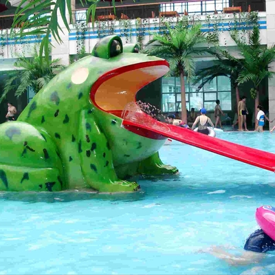 กบรูปสระว่ายน้ำสไลด์, Aqua Park ไฟเบอร์กลาสสไลด์เล่นน้ำสำหรับสวนน้ำ
