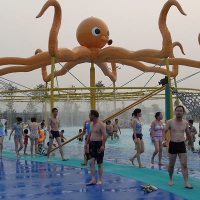 สเปรย์ที่กำหนดเองกลางแจ้งปลาหมึกสำหรับ Aqua เล่นสวนน้ำรายการ
