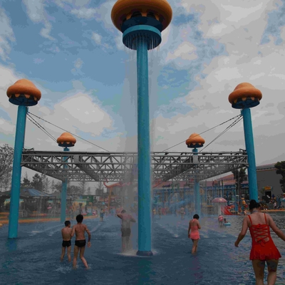 แมงกะพรุนโลกสวนสนุกสำหรับสวนน้ำขนาดใหญ่ / ตลกสเปรย์สำหรับเด็ก Aqua Park