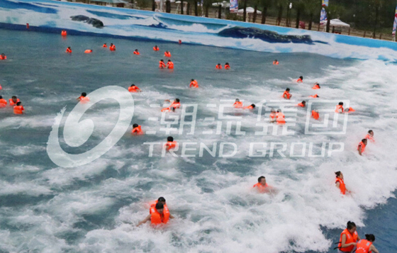 ที่กำหนดเองนิวเมติกกลุ่ม Generation Wave คลื่นสระว่ายน้ำ 5000 ตารางเมตร