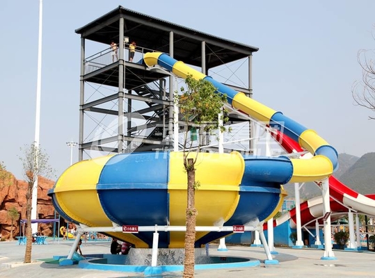 สวนน้ำบิ๊กไฟเบอร์กลาสพาณิชย์ไฟเบอร์กลาสสไลด์