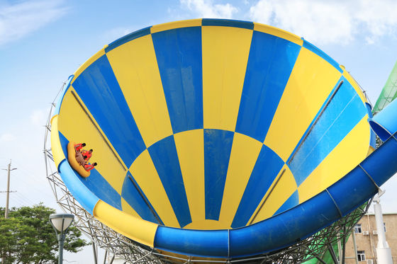 ตลก Giant Super Tornado Water Slide, ความจุ 720 Riders ต่อชั่วโมงสำหรับ Aqua Park
