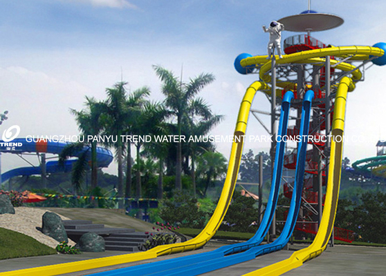 ต่างดาวไฟเบอร์กลาสซูเปอร์หลอดสไลด์ตกอิสระทาวเวอร์ Rides (HT-52)