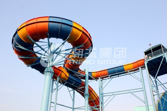 Funnuy Custom Slides น้ำสวนสนุกบูมเมอแรงภาพนิ่ง Aqua สำหรับ 2 คน Family Fun
